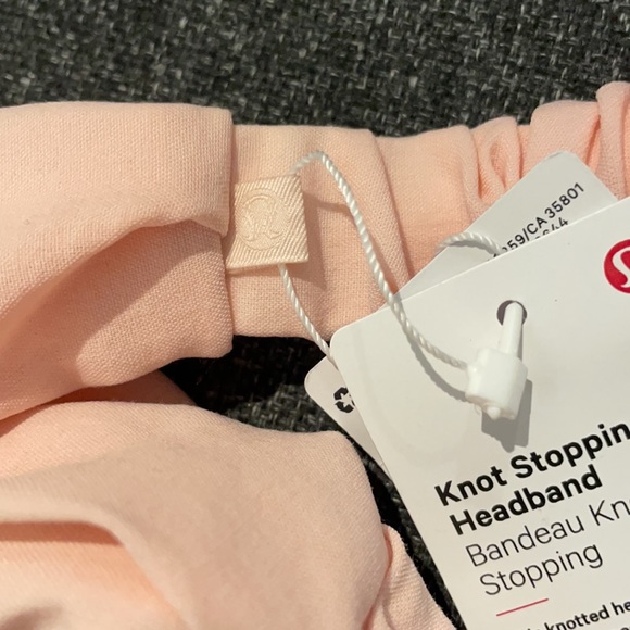 Lululemon Knot Stopping Headband - Pink Mist - Picture 6 of 6